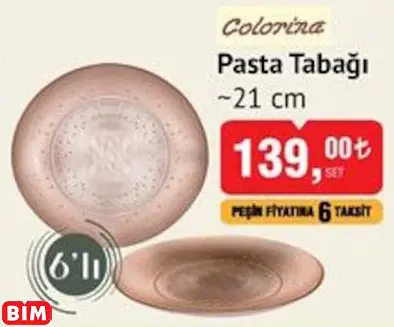 COLORİNA PASTA TABAĞI COLORİNA PASTA TABAĞI